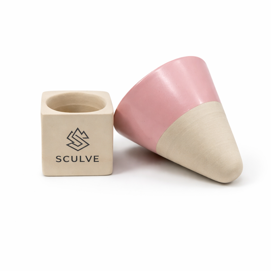 Pink Base Coffee Cup