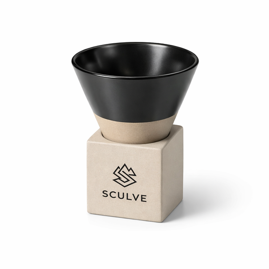 Black Base Coffee Cup