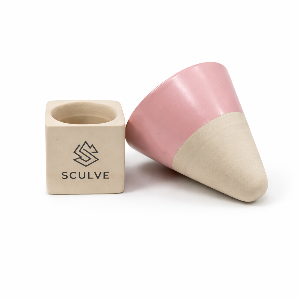 Pink Base Coffee Cup