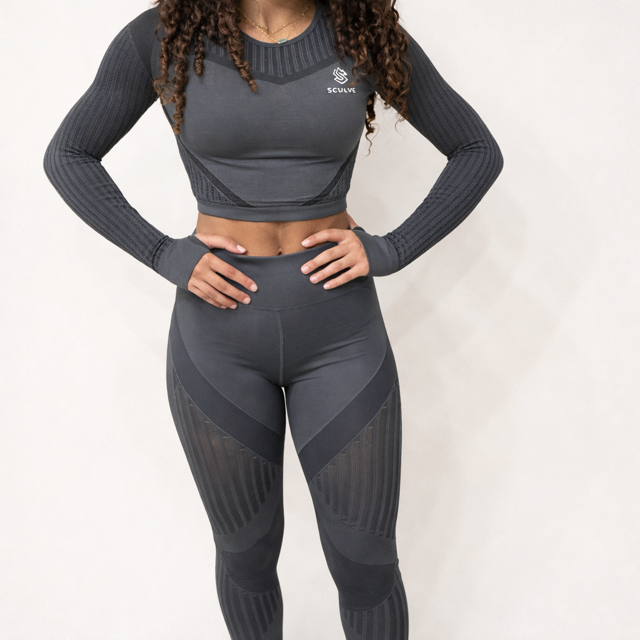 Sculve Apex Seamless Gray Leggings