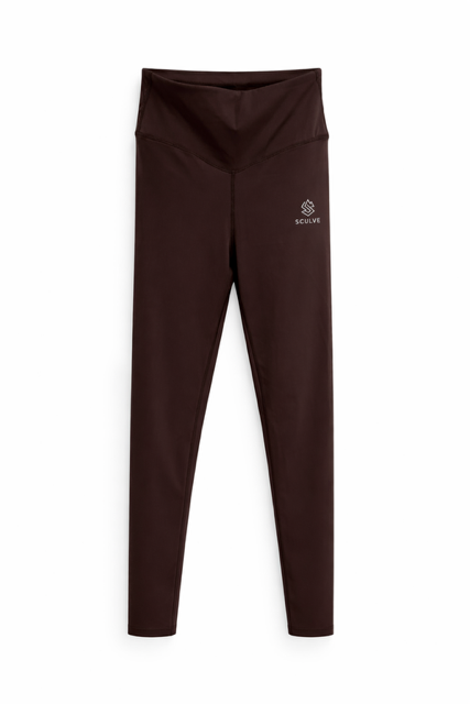 Sculve V-Contour Brown Leggings