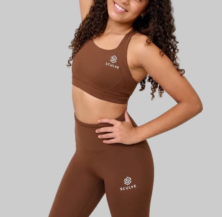 Sculve Sculpt Brown Leggings
