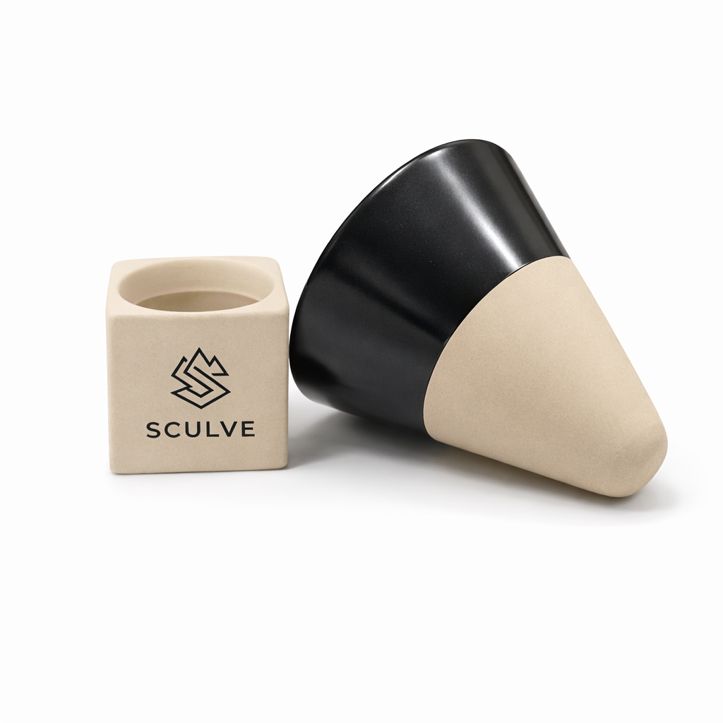 Black Base Coffee Cup