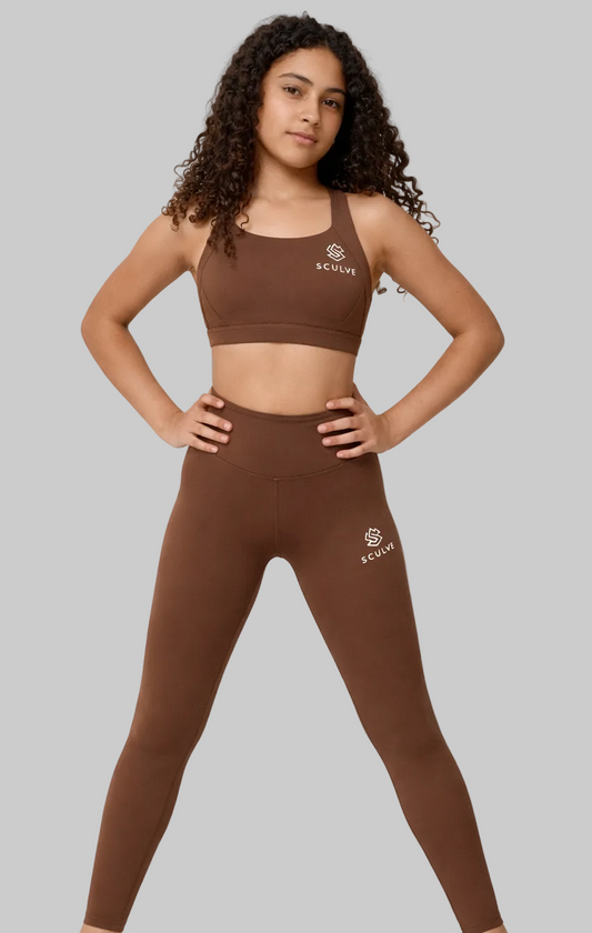 Sculve Sculpt Brown Leggings