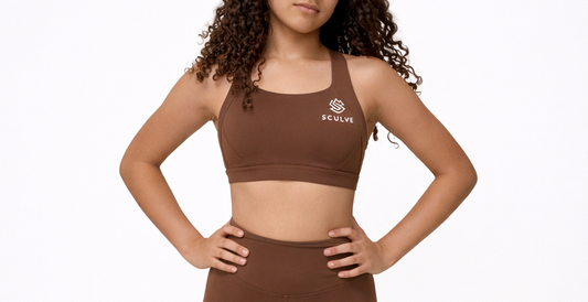 Sculve Sculpt Brown Cross bra