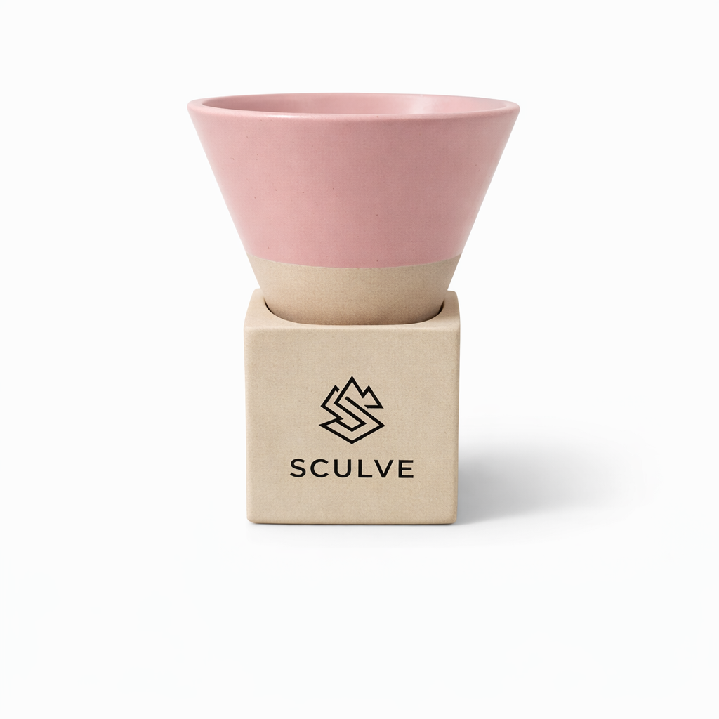 Pink Base Coffee Cup